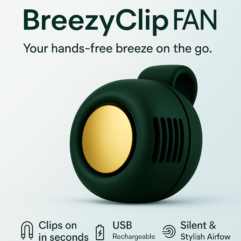 BreezyClip Cooling Fan