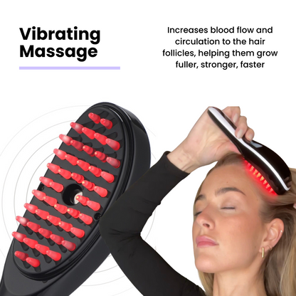 Massager Growth Brush: The  Advanced Hair Growth Solution